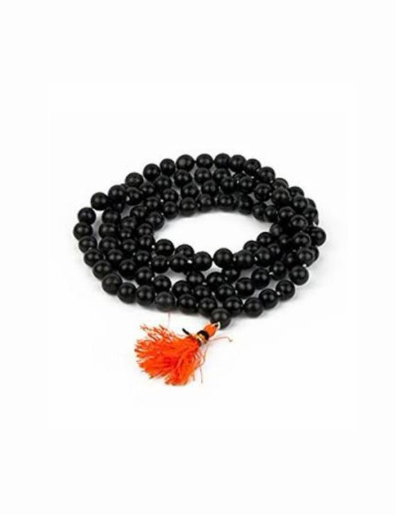 Natural Certified Black Hakik (Aqeeq) Mala Best quality
